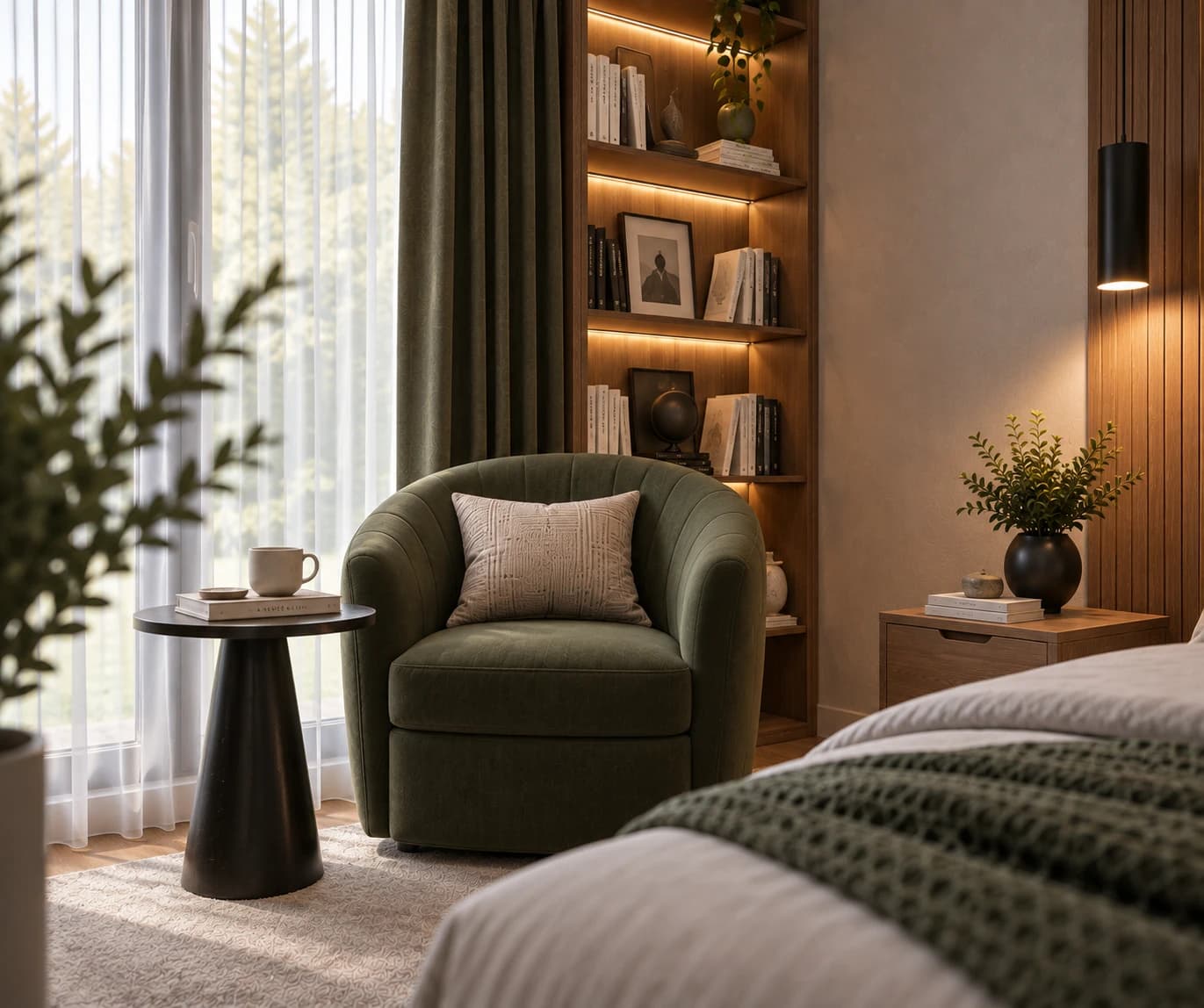 Mobilier pentru dormitor realizat la comandă - proiect 3