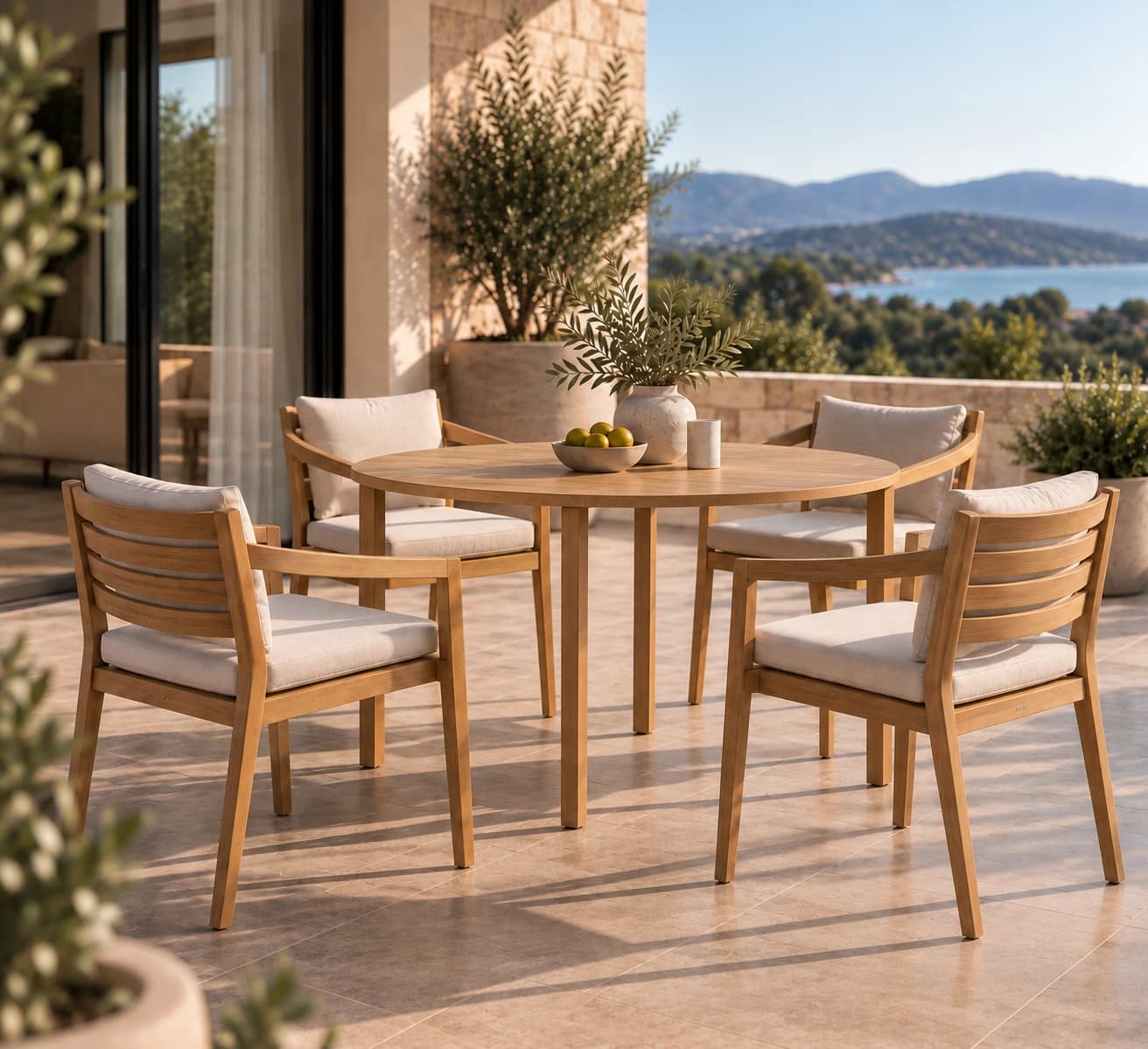 Mobilier de exterior 02 - mobilier realizat de Nandora Studio