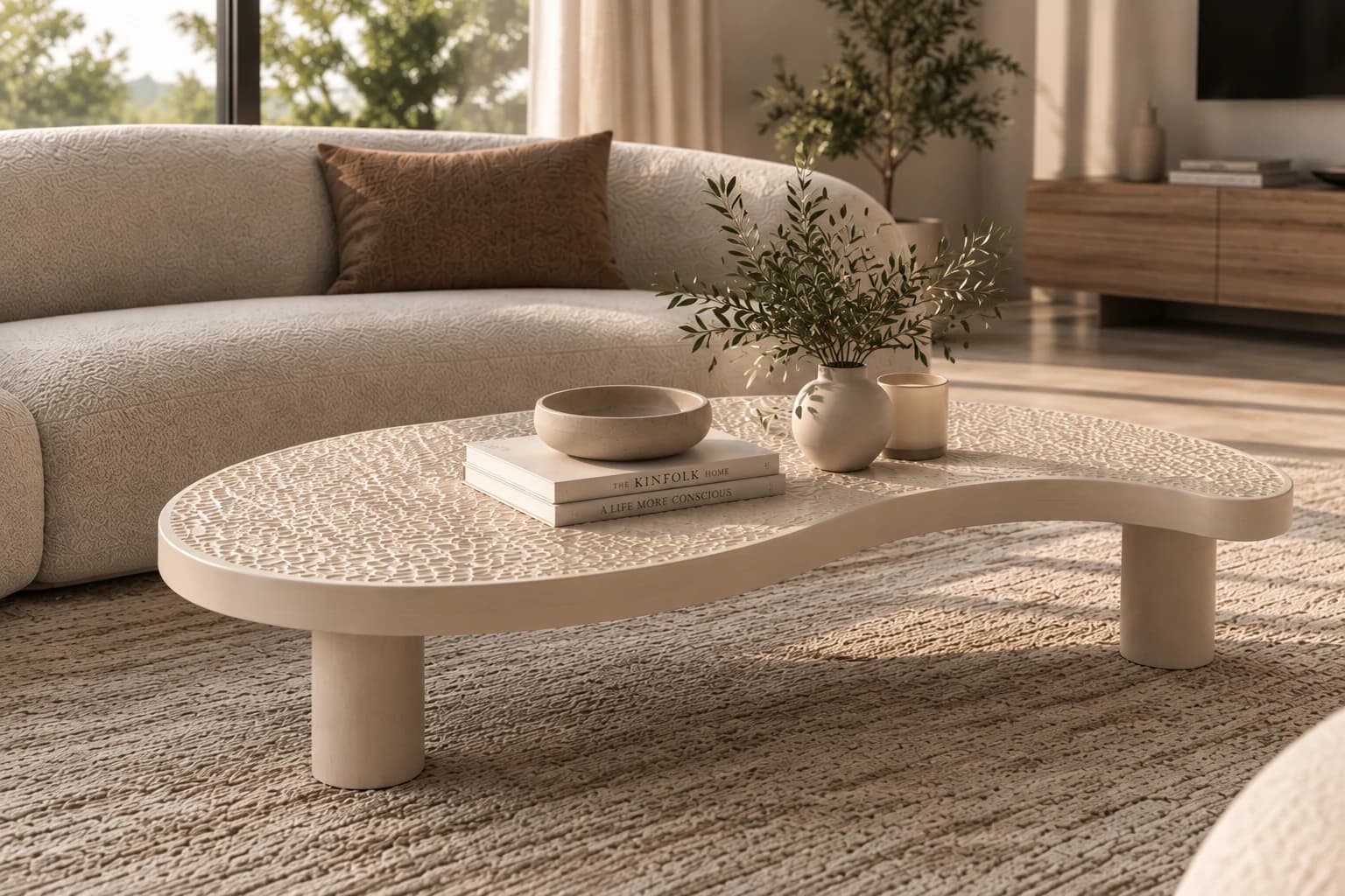 Măsuță de cafea - mobilier realizat de Nandora Studio